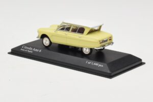 Citroen Ami 6 Gul Vit Minichamps 1:43 400111661 Metall — bild 3 av 4