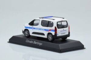 Citroen Berlingo Police Municipale v1 Vit Blå Norev 1:43 155767 Metall — bild 3 av 4