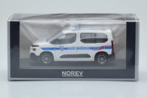 Citroen Berlingo Police Municipale v1 Vit Blå Norev 1:43 155767 Metall — bild 4 av 4