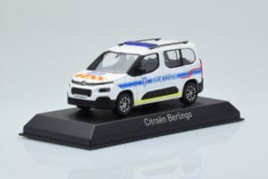 Citroen Berlingo Police Municipale v2 Vit Blå Norev 1:43 155768 Metall — bild 2 av 4