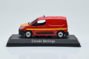 Citroen Berlingo Van Sapeurs Pompiers Röd Norev 1:43 155772 Metall