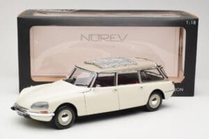 Citroen DS21 Break Vit Norev 1:18 181590 Metall — bild 8 av 8