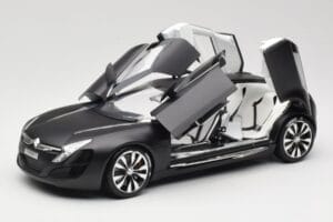 Citroen C-Metisse Matte Black Norev 1:18 181597 Metall — bild 2 av 8