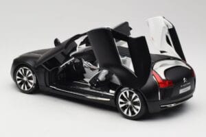 Citroen C-Metisse Matte Black Norev 1:18 181597 Metall — bild 5 av 8