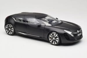 Citroen C-Metisse Matte Black Norev 1:18 181597 Metall — bild 6 av 8