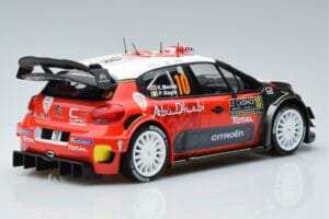 Citroen C3 WRC #10 K. Meeke / P. Nagle Rally Monte Carlo 2018 Norev 1:18 181636 Metall — bild 2 av 6