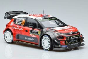 Citroen C3 WRC #10 K. Meeke / P. Nagle Rally Monte Carlo 2018 Norev 1:18 181636 Metall — bild 4 av 6