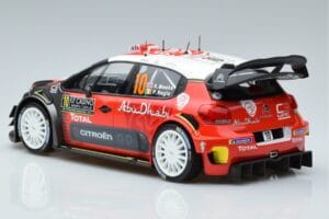 Citroen C3 WRC #10 K. Meeke / P. Nagle Rally Monte Carlo 2018 Norev 1:18 181636 Metall — bild 5 av 6