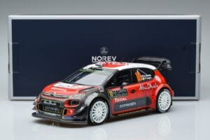 Citroen C3 WRC #10 K. Meeke / P. Nagle Rally Monte Carlo 2018 Norev 1:18 181636 Metall — bild 6 av 6