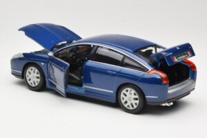 Citroen C6 Blå Bburago 1:18 18-12073 Metall — bild 5 av 8