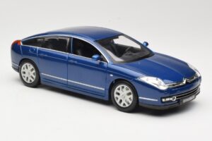 Citroen C6 Blå Bburago 1:18 18-12073 Metall — bild 6 av 8