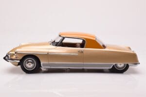 Citroen DS 19 Le Dandy Beige och Brun Norev 1:18 181741 Metall — bild 3 av 6