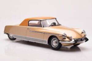 Citroen DS 19 Le Dandy Beige och Brun Norev 1:18 181741 Metall — bild 4 av 6
