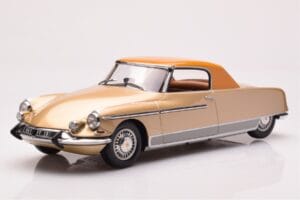 Citroen DS 19 Le Dandy Beige och Brun Norev 1:18 181741 Metall