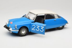 Citroen DS #233 Rally Blå Solido 1:18 8034 Metall — bild 2 av 8