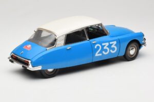 Citroen DS #233 Rally Blå Solido 1:18 8034 Metall — bild 3 av 8