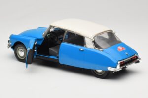 Citroen DS #233 Rally Blå Solido 1:18 8034 Metall — bild 5 av 8