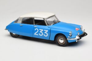 Citroen DS #233 Rally Blå Solido 1:18 8034 Metall — bild 6 av 8