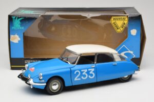 Citroen DS #233 Rally Blå Solido 1:18 8034 Metall — bild 8 av 8