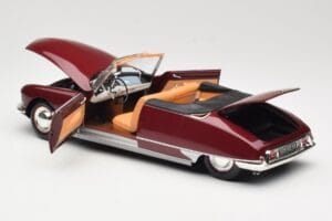 Citroen DS19 Cabriolet Bordeaux Norev 1:18 181561 Metall — bild 5 av 8