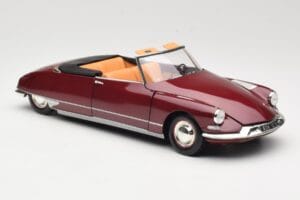 Citroen DS19 Cabriolet Bordeaux Norev 1:18 181561 Metall — bild 6 av 8