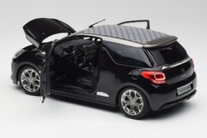 Citroen DS3 Cabrio Perla Nera Svart Norev 1:18 AMC019115 Metall — bild 5 av 8