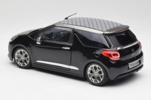 Citroen DS3 Cabrio Perla Nera Svart Norev 1:18 AMC019115 Metall — bild 7 av 8