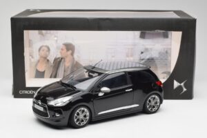 Citroen DS3 Cabrio Perla Nera Svart Norev 1:18 AMC019115 Metall — bild 8 av 8