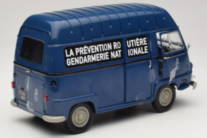 Citroen Estafette Gendarmerie Blå Med Figur Norev 1:18 185165 Metall — bild 2 av 6