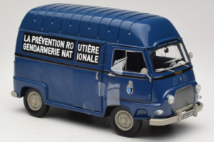 Citroen Estafette Gendarmerie Blå Med Figur Norev 1:18 185165 Metall — bild 4 av 6