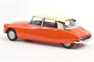 Citroen ID19 Orange & Cream Norev 1:12 121580 Metall — bild 2 av 2