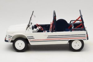 Citroen Mehari Blå Vit Röd Norev 1:18 181805 Metall — bild 4 av 7