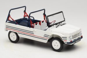 Citroen Mehari Blå Vit Röd Norev 1:18 181805 Metall