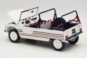 Citroen Mehari Blå Vit Röd Norev 1:18 181805 Metall — bild 5 av 7