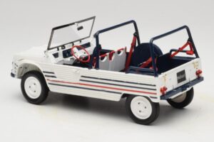 Citroen Mehari Blå Vit Röd Norev 1:18 181805 Metall — bild 6 av 7