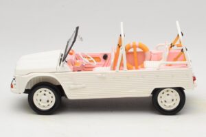 Citroen Mehari Eden Sorbet Vit och Rosa Norev 1:18 181804 Metall — bild 3 av 6