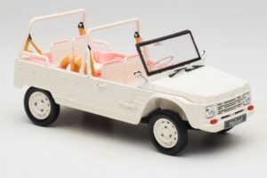 Citroen Mehari Eden Sorbet Vit och Rosa Norev 1:18 181804 Metall — bild 4 av 6