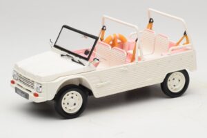 Citroen Mehari Eden Sorbet Vit och Rosa Norev 1:18 181804 Metall