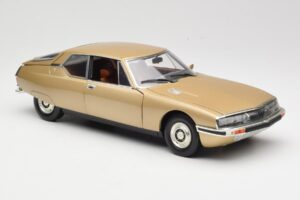 Citroen SM Maserati Guld Norev 1:18 181585 Metall — bild 6 av 8