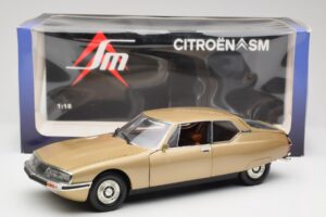 Citroen SM Maserati Guld Norev 1:18 181585 Metall — bild 8 av 8