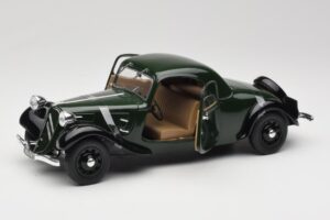 Citroen Traction Avant 11 Coupe Grön Solido 1:18 8179 Metall — bild 2 av 8