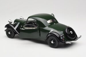 Citroen Traction Avant 11 Coupe Grön Solido 1:18 8179 Metall — bild 5 av 8