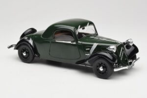 Citroen Traction Avant 11 Coupe Grön Solido 1:18 8179 Metall — bild 6 av 8