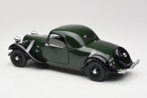Citroen Traction Avant 11 Coupe Grön Solido 1:18 8179 Metall — bild 7 av 8