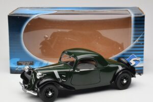 Citroen Traction Avant 11 Coupe Grön Solido 1:18 8179 Metall — bild 8 av 8