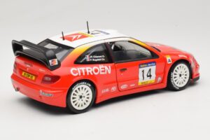 Citroen Xsara T4 WRC #14 P. Bugalski / J-P. Chiaroni WRC 2001 Solido 1:18 9021 Metall — bild 3 av 8