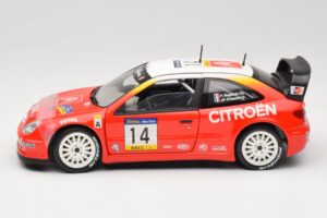 Citroen Xsara T4 WRC #14 P. Bugalski / J-P. Chiaroni WRC 2001 Solido 1:18 9021 Metall — bild 4 av 8
