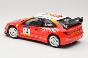 Citroen Xsara T4 WRC #14 P. Bugalski / J-P. Chiaroni WRC 2001 Solido 1:18 9021 Metall — bild 7 av 8