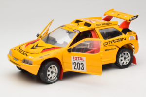 Citroen ZX Rallye Raid #203 1992 Solido 1:18 9003-N1 Metall — bild 2 av 8