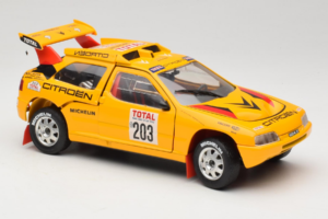 Citroen ZX Rallye Raid #203 1992 Solido 1:18 9003-N1 Metall — bild 6 av 8